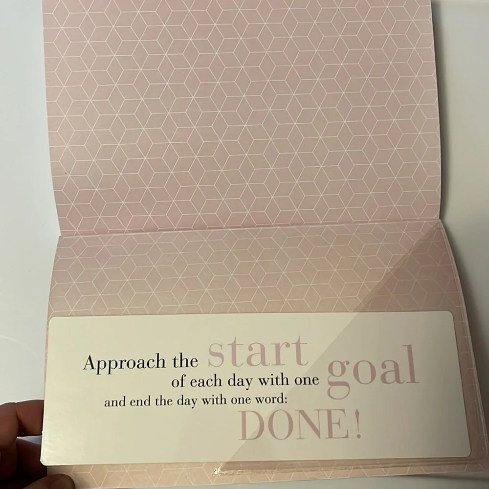 SmartLife PUSH Journal Charlene Johnson Pale Pink/Purple New and Unused